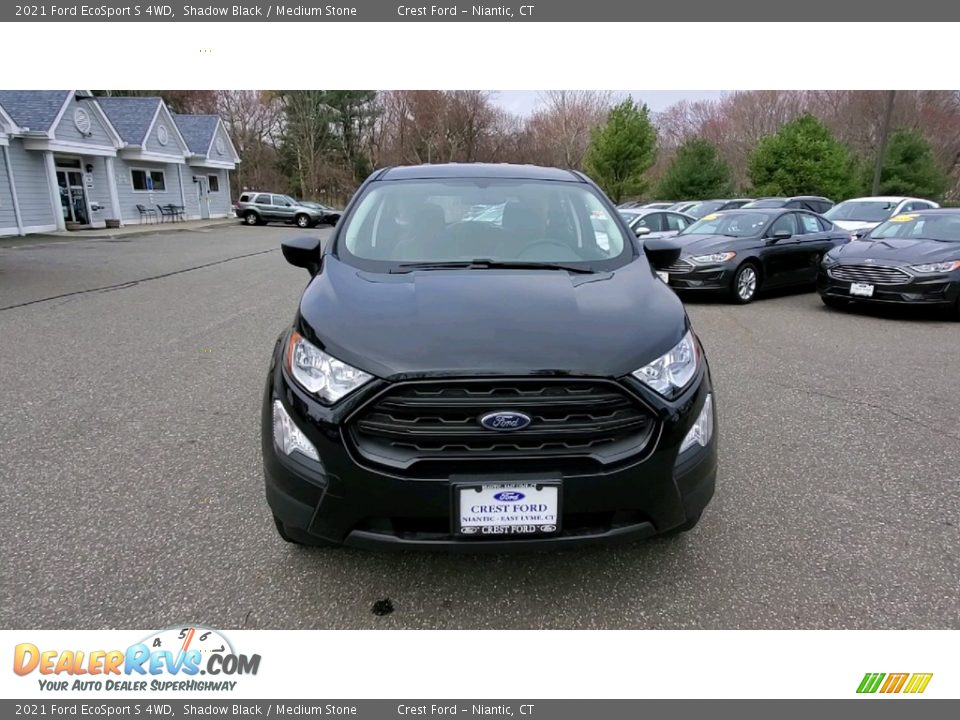 2021 Ford EcoSport S 4WD Shadow Black / Medium Stone Photo #2
