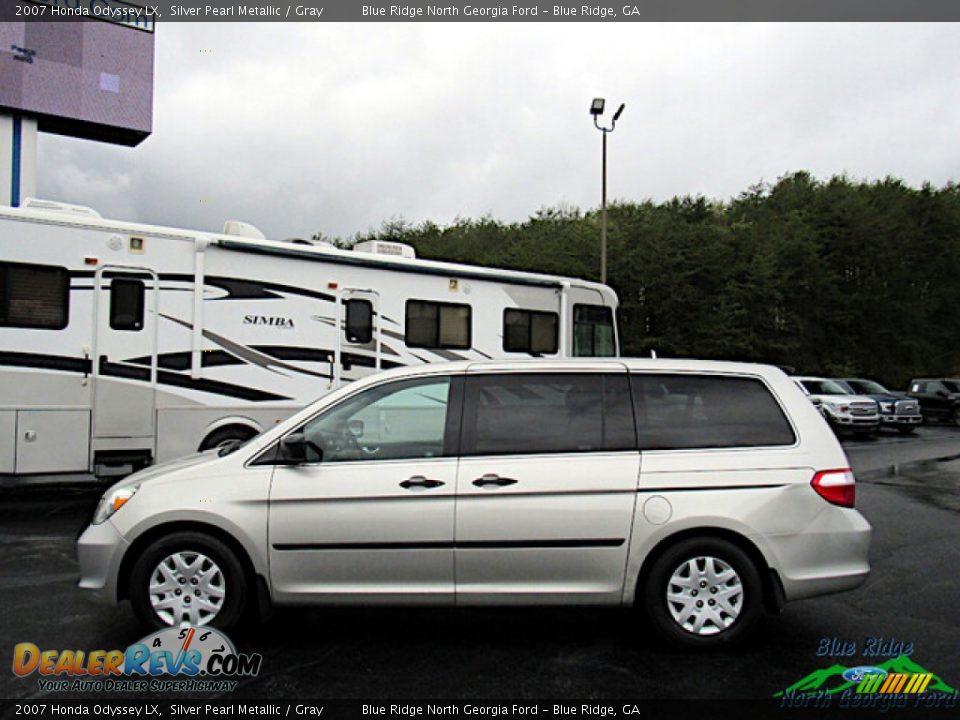 2007 Honda Odyssey LX Silver Pearl Metallic / Gray Photo #2