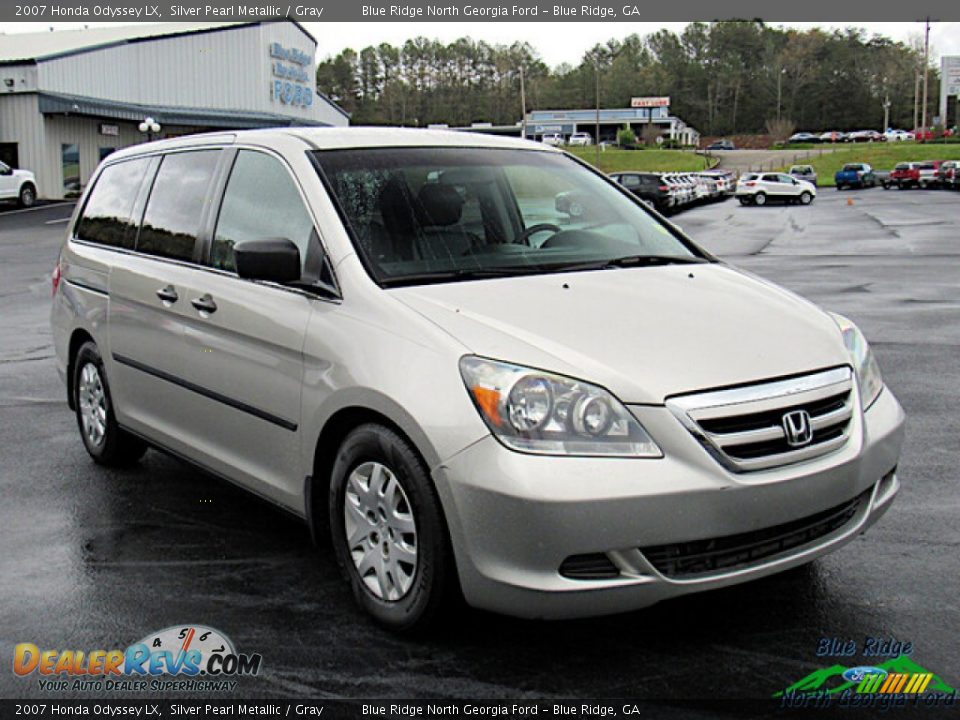 2007 Honda Odyssey LX Silver Pearl Metallic / Gray Photo #7