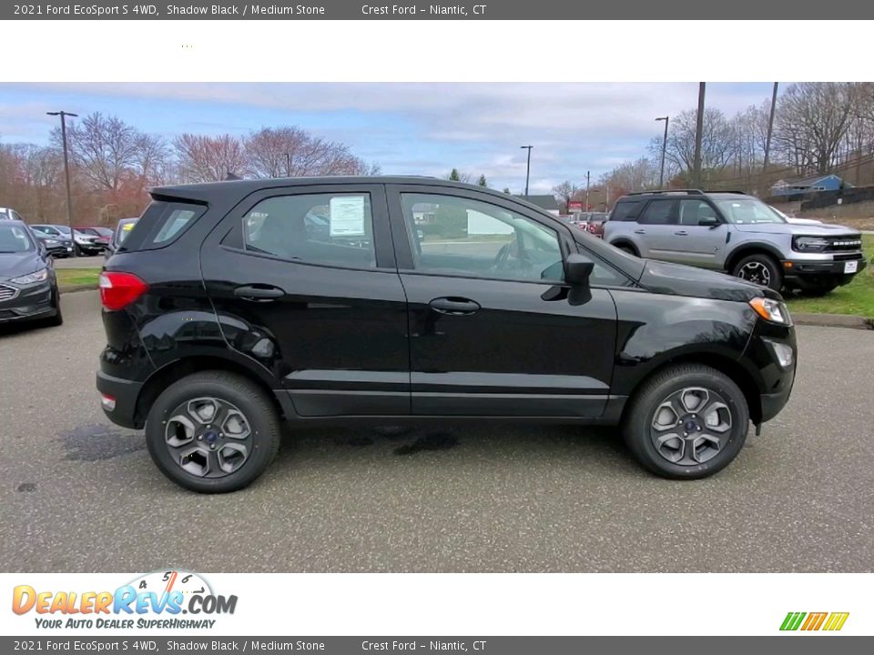 2021 Ford EcoSport S 4WD Shadow Black / Medium Stone Photo #8