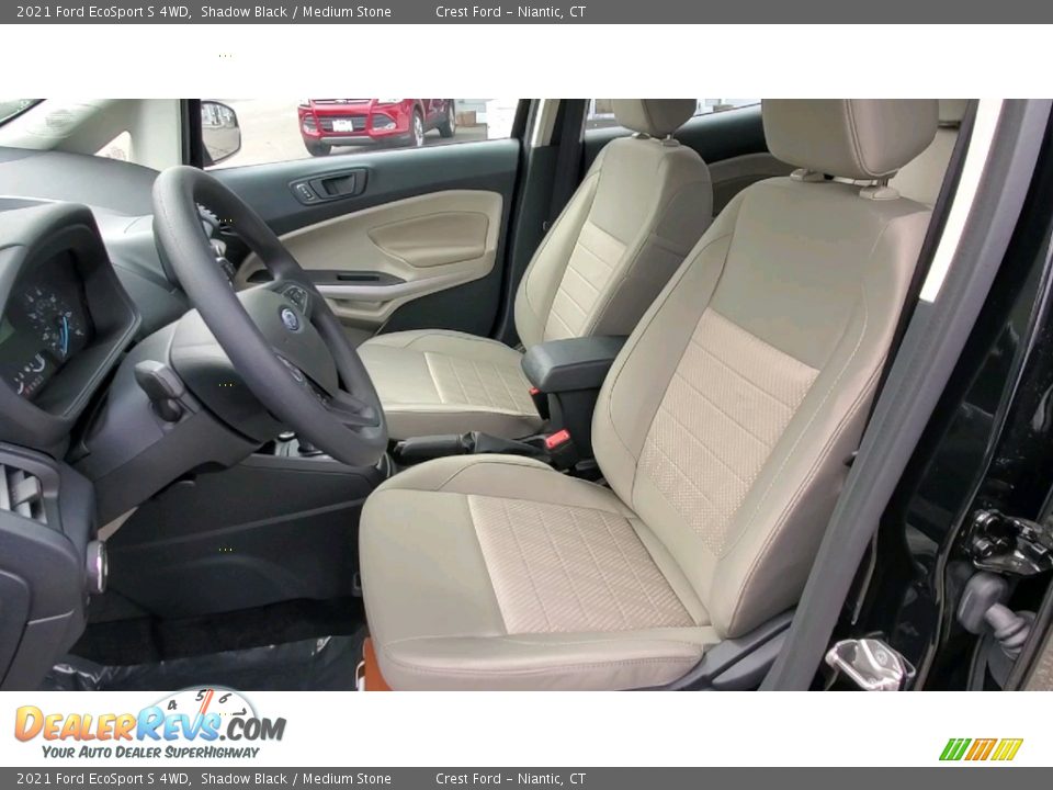 2021 Ford EcoSport S 4WD Shadow Black / Medium Stone Photo #11