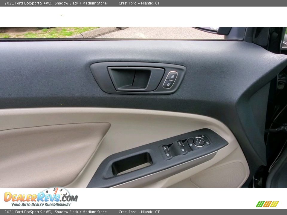 2021 Ford EcoSport S 4WD Shadow Black / Medium Stone Photo #12