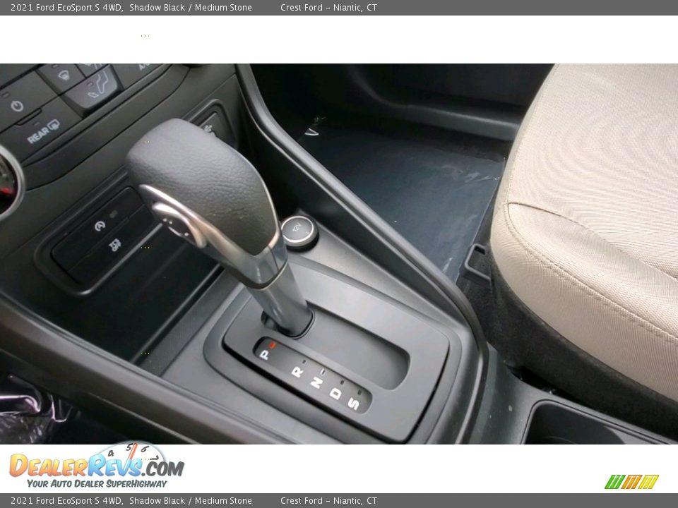 2021 Ford EcoSport S 4WD Shadow Black / Medium Stone Photo #16