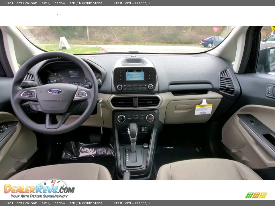2021 Ford EcoSport S 4WD Shadow Black / Medium Stone Photo #18