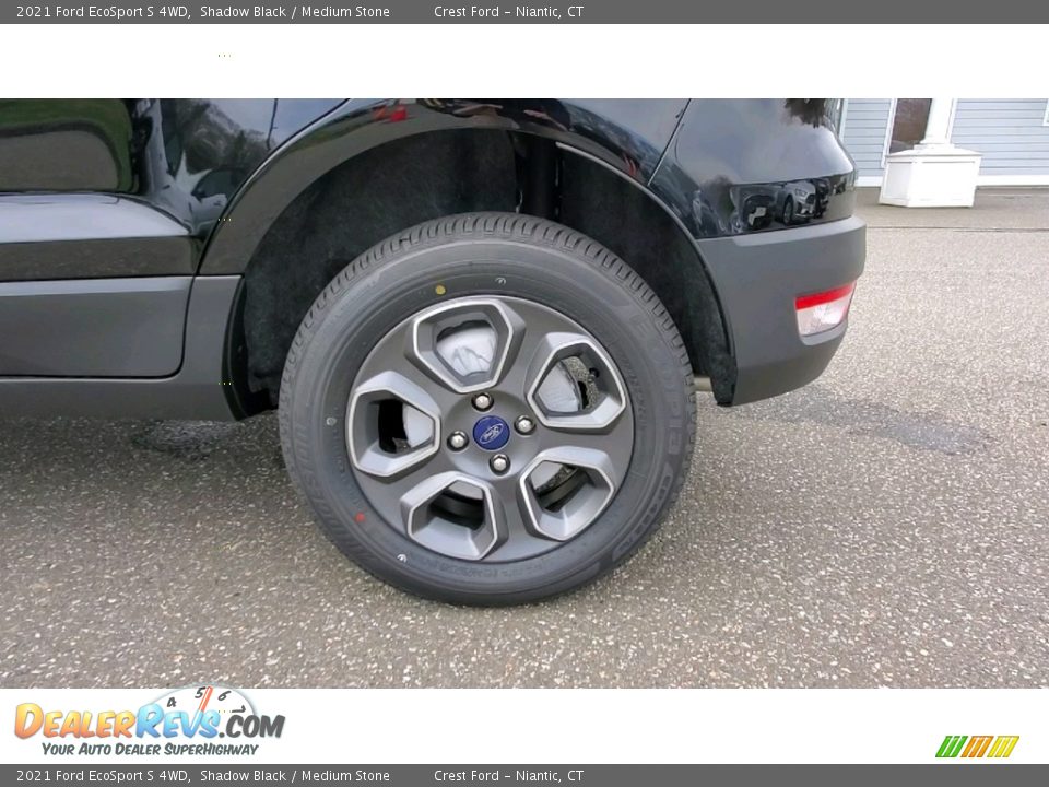 2021 Ford EcoSport S 4WD Shadow Black / Medium Stone Photo #19