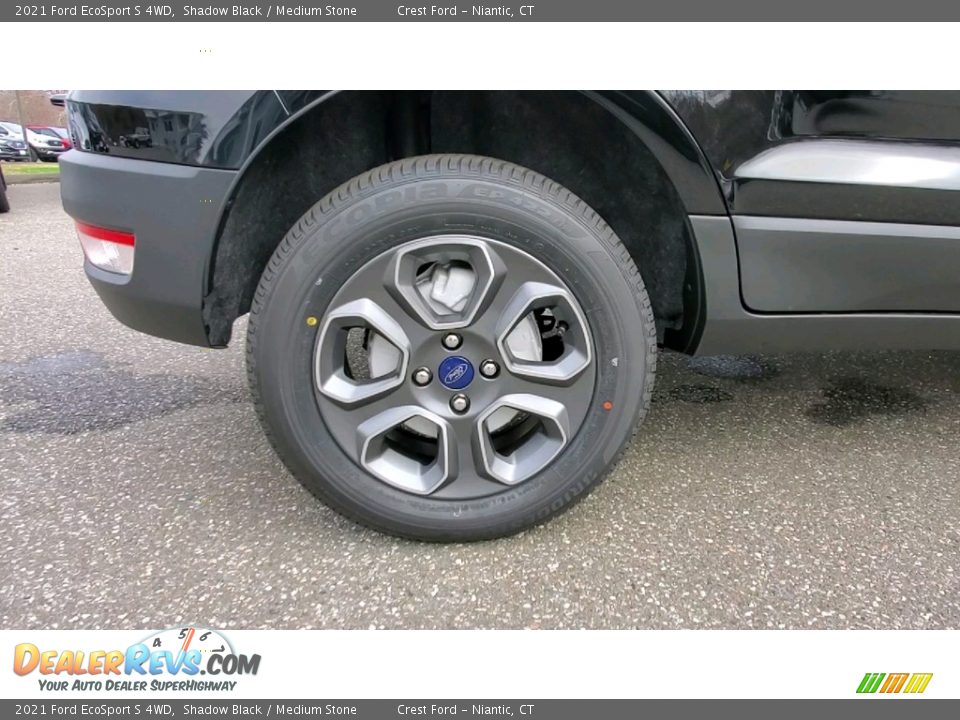2021 Ford EcoSport S 4WD Shadow Black / Medium Stone Photo #21