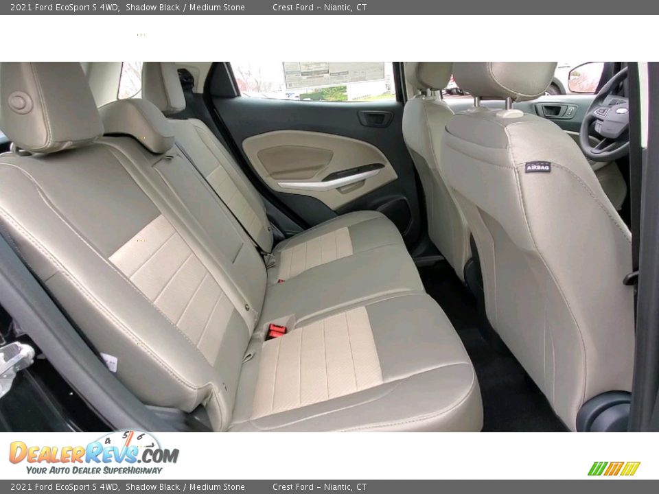 2021 Ford EcoSport S 4WD Shadow Black / Medium Stone Photo #22