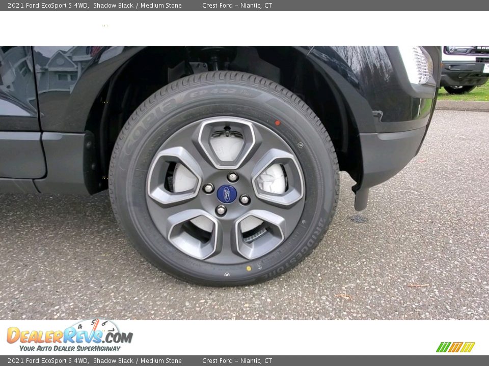 2021 Ford EcoSport S 4WD Shadow Black / Medium Stone Photo #25