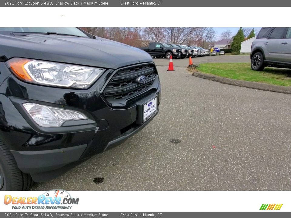 2021 Ford EcoSport S 4WD Shadow Black / Medium Stone Photo #26