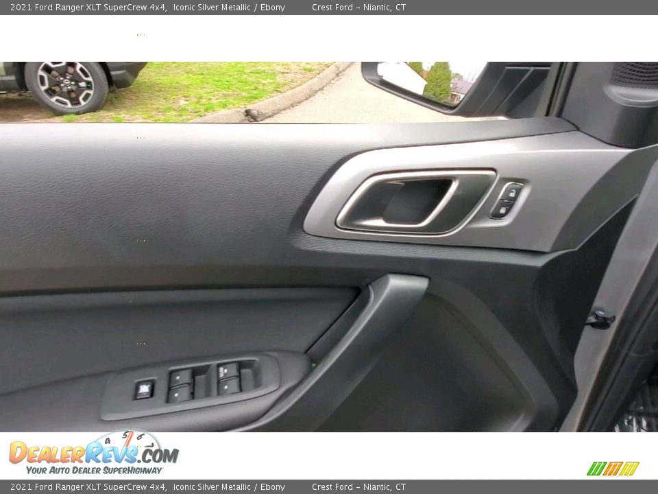 2021 Ford Ranger XLT SuperCrew 4x4 Iconic Silver Metallic / Ebony Photo #12