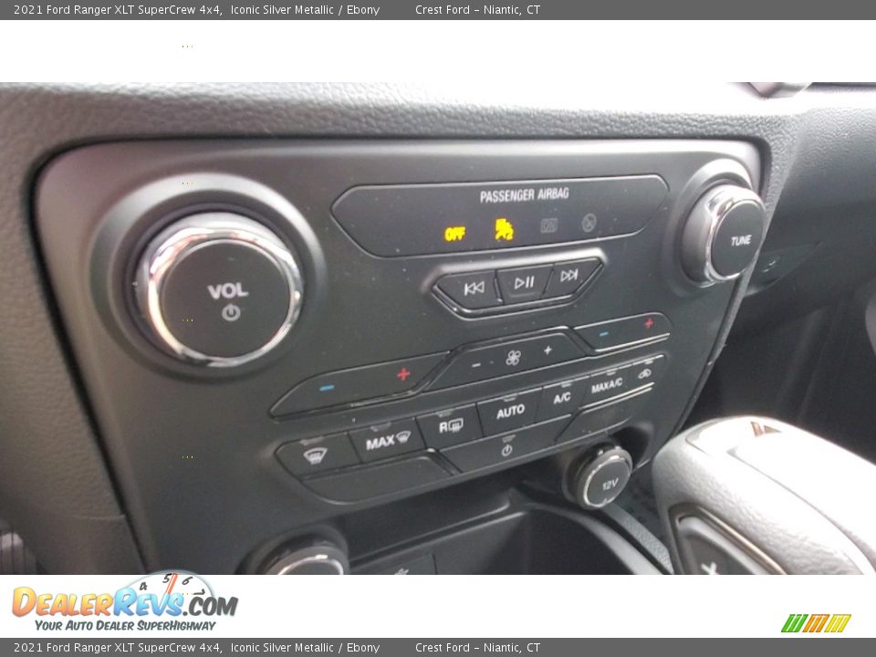 2021 Ford Ranger XLT SuperCrew 4x4 Iconic Silver Metallic / Ebony Photo #15
