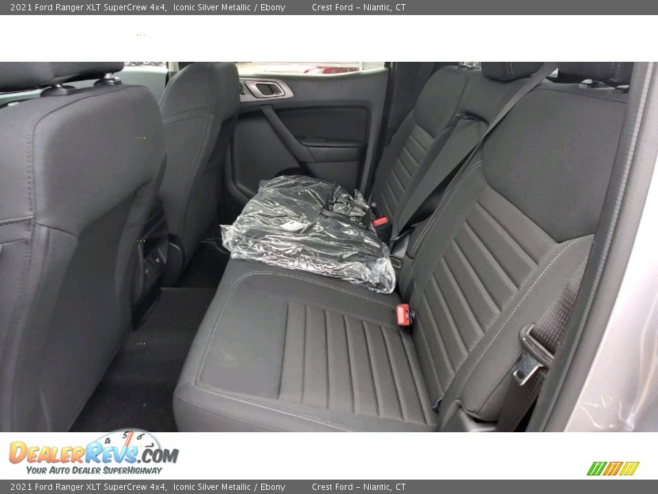2021 Ford Ranger XLT SuperCrew 4x4 Iconic Silver Metallic / Ebony Photo #17