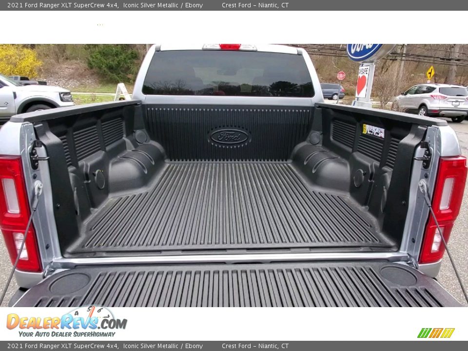 2021 Ford Ranger XLT SuperCrew 4x4 Iconic Silver Metallic / Ebony Photo #20