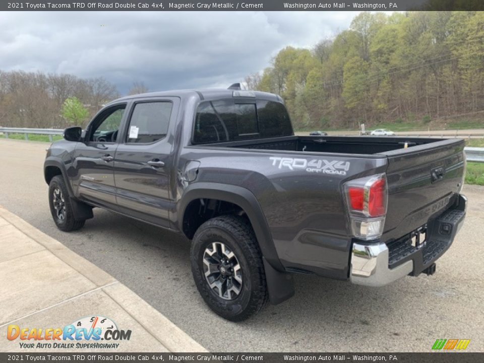 2021 Toyota Tacoma TRD Off Road Double Cab 4x4 Magnetic Gray Metallic / Cement Photo #2