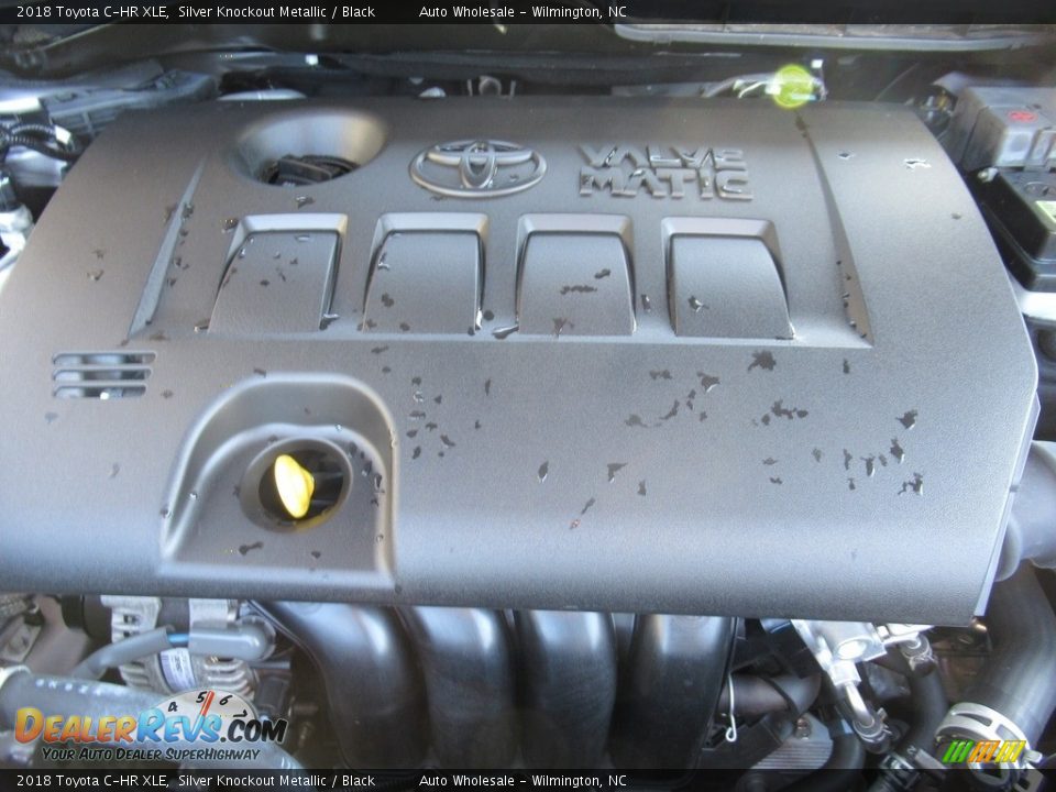 2018 Toyota C-HR XLE Silver Knockout Metallic / Black Photo #6