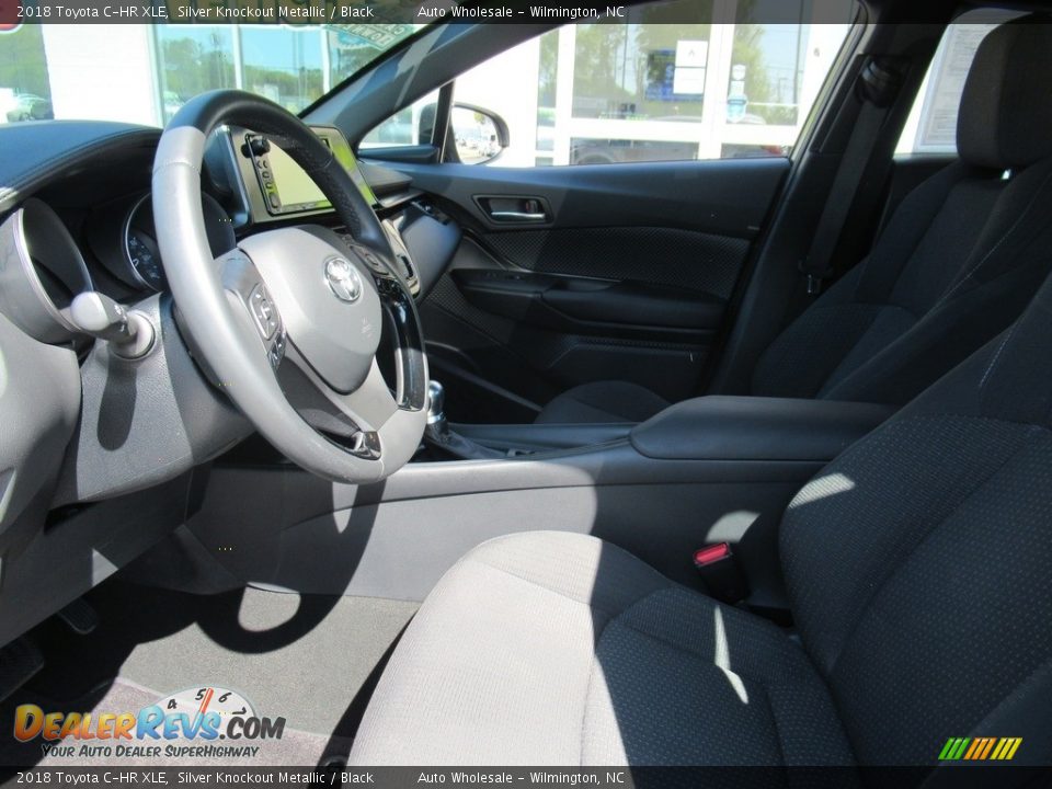 2018 Toyota C-HR XLE Silver Knockout Metallic / Black Photo #10