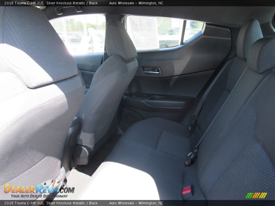 2018 Toyota C-HR XLE Silver Knockout Metallic / Black Photo #11
