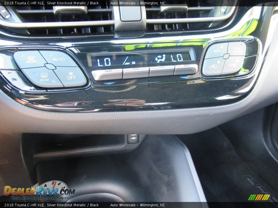 2018 Toyota C-HR XLE Silver Knockout Metallic / Black Photo #17