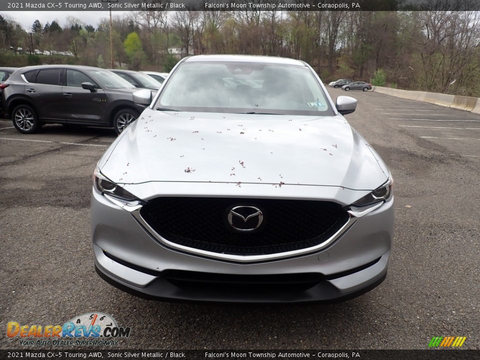 2021 Mazda CX-5 Touring AWD Sonic Silver Metallic / Black Photo #4