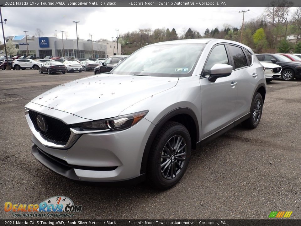 2021 Mazda CX-5 Touring AWD Sonic Silver Metallic / Black Photo #5