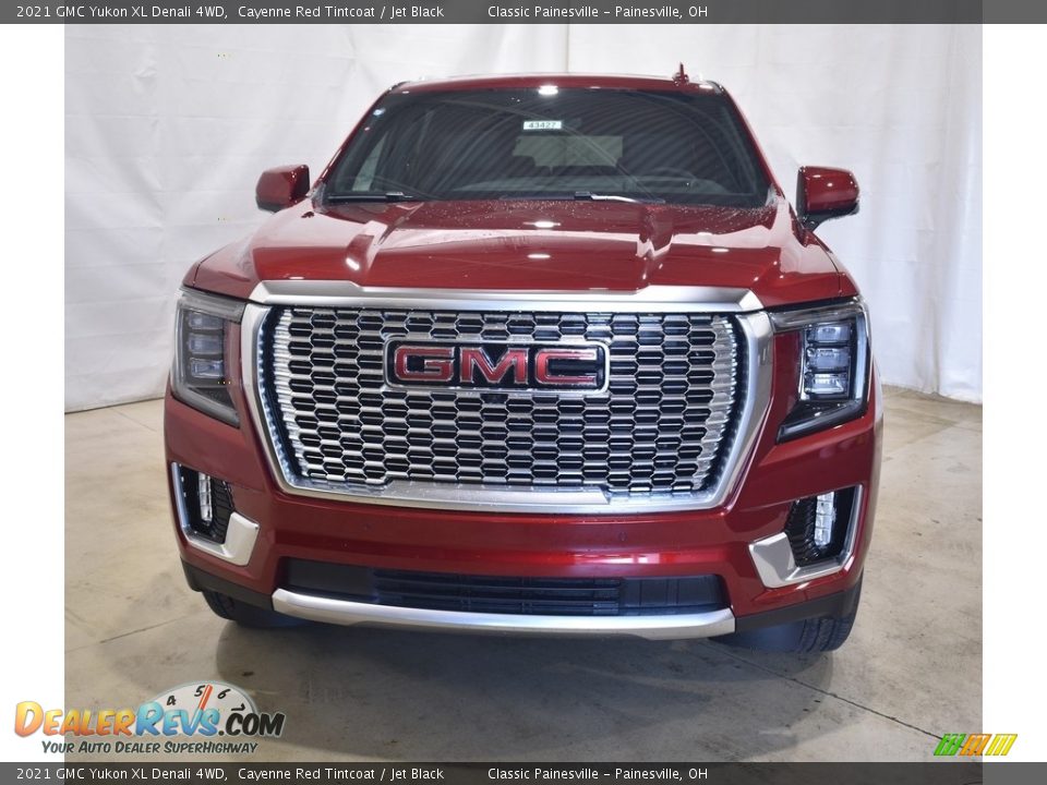 2021 GMC Yukon XL Denali 4WD Cayenne Red Tintcoat / Jet Black Photo #4