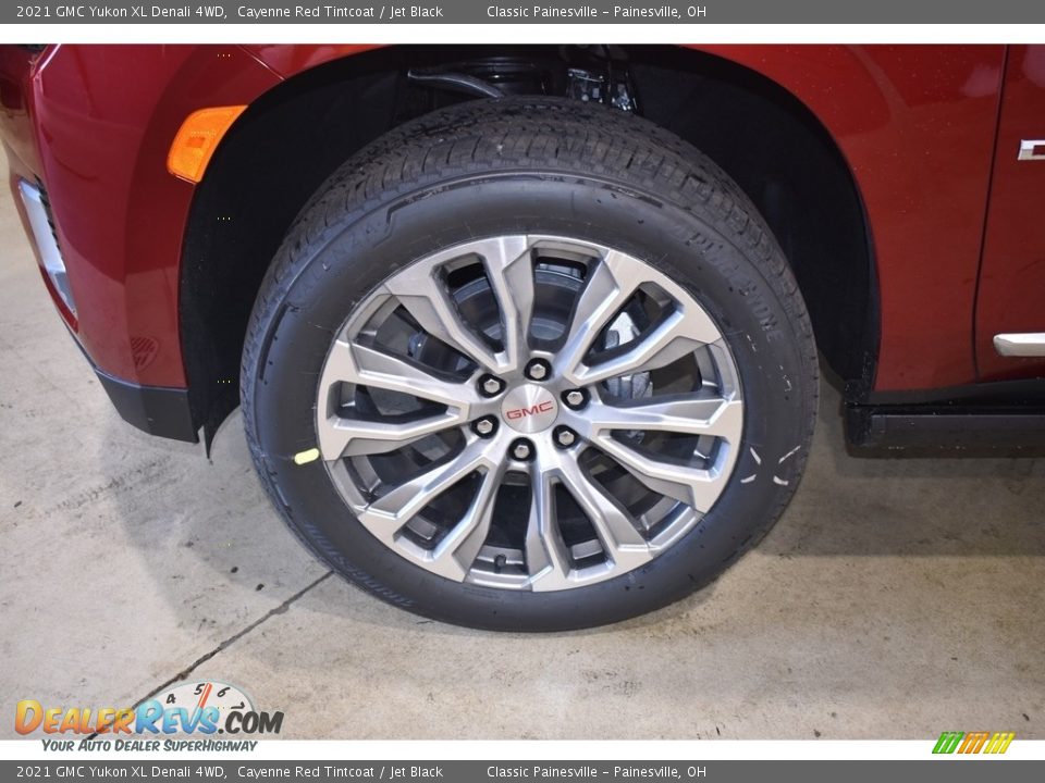 2021 GMC Yukon XL Denali 4WD Cayenne Red Tintcoat / Jet Black Photo #5