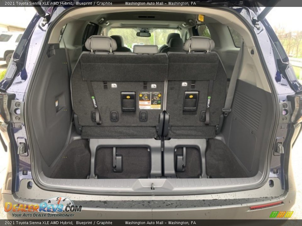 2021 Toyota Sienna XLE AWD Hybrid Blueprint / Graphite Photo #27
