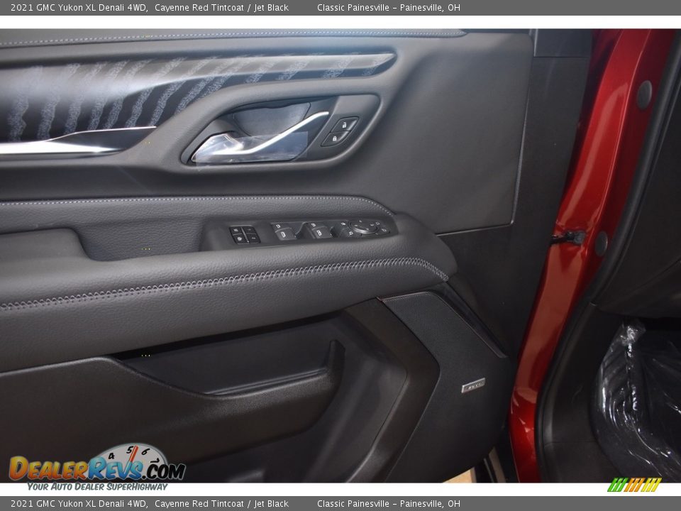 2021 GMC Yukon XL Denali 4WD Cayenne Red Tintcoat / Jet Black Photo #10