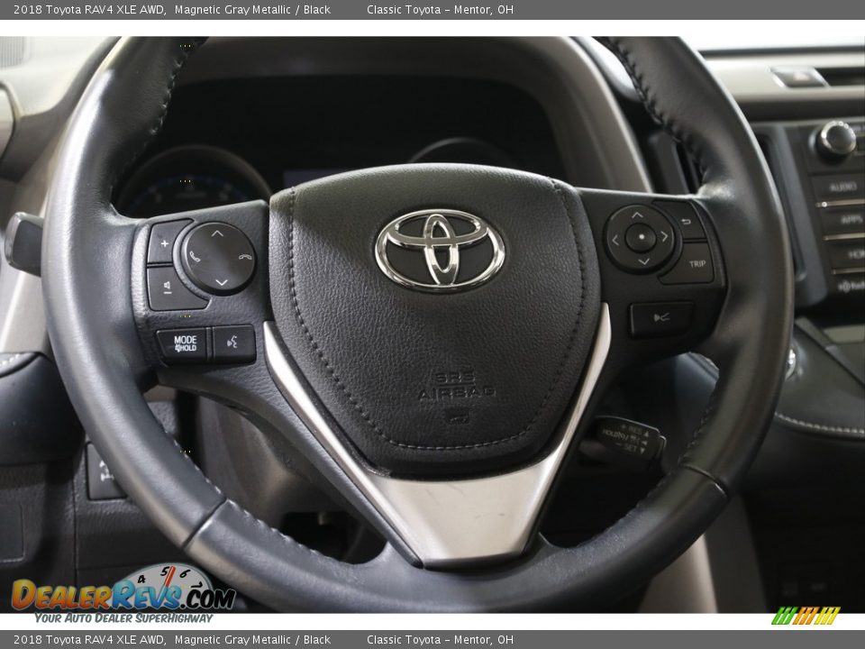 2018 Toyota RAV4 XLE AWD Magnetic Gray Metallic / Black Photo #7