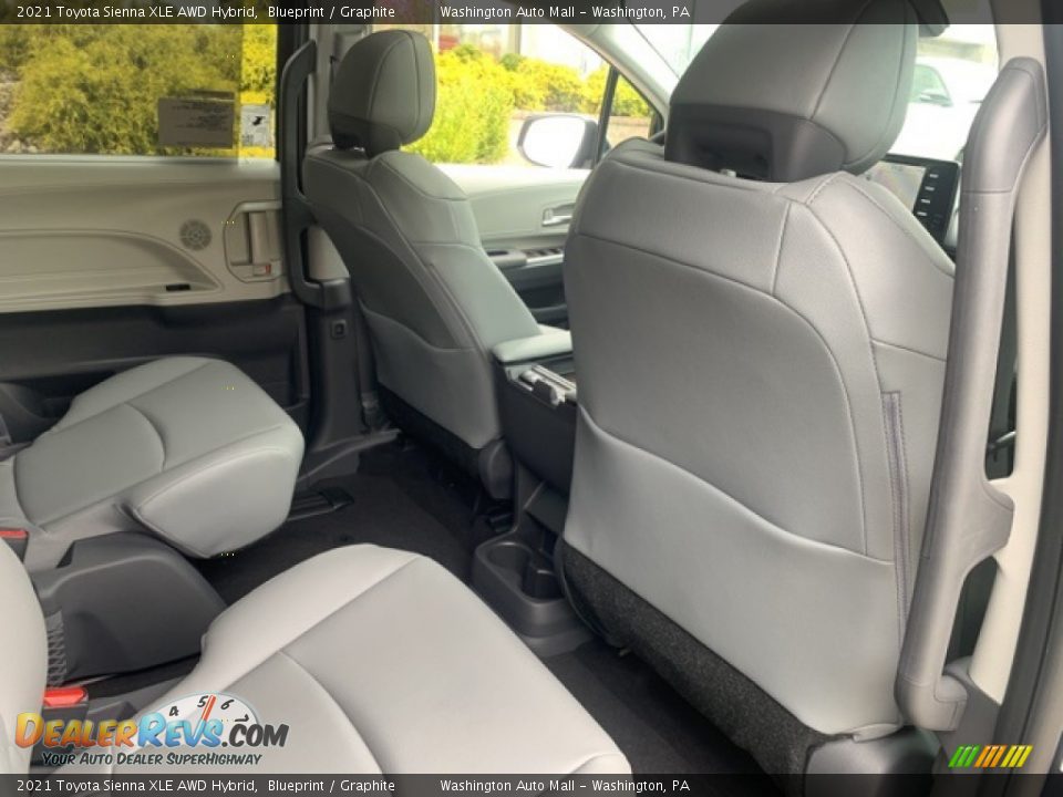 2021 Toyota Sienna XLE AWD Hybrid Blueprint / Graphite Photo #35