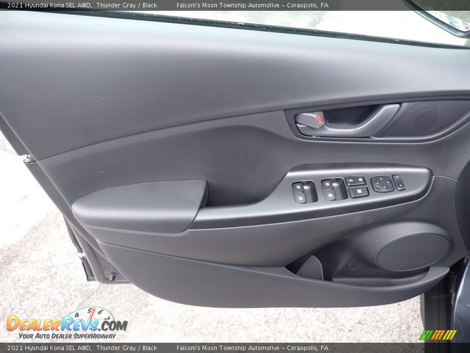 2021 Hyundai Kona SEL AWD Thunder Gray / Black Photo #12