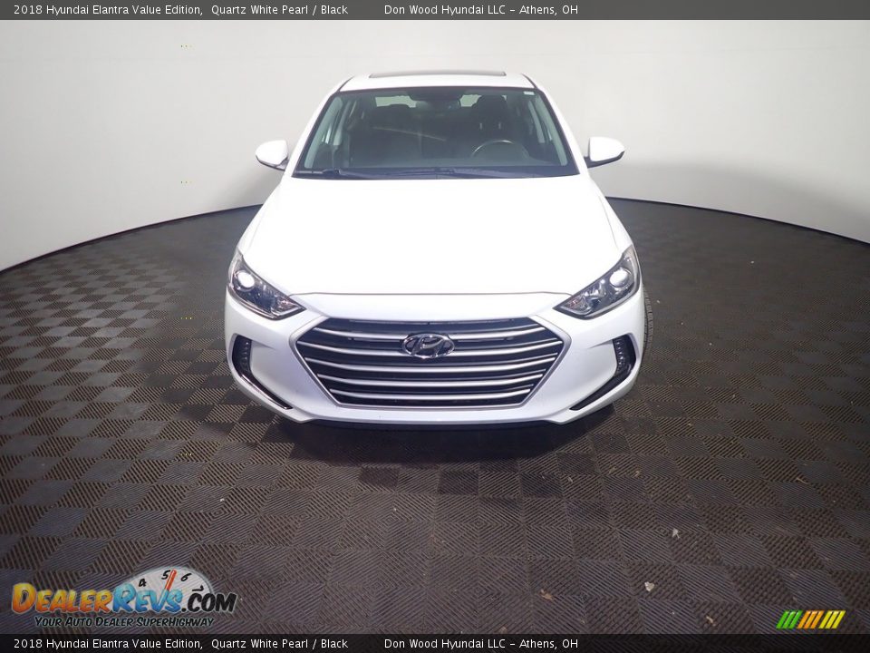 2018 Hyundai Elantra Value Edition Quartz White Pearl / Black Photo #6