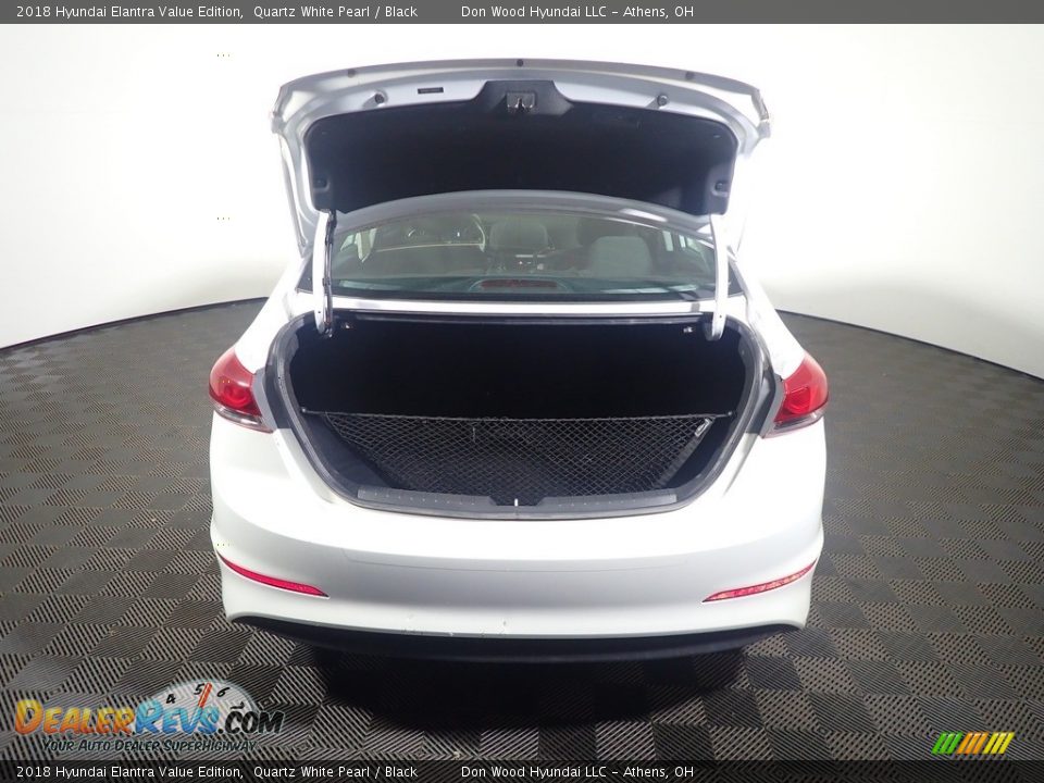 2018 Hyundai Elantra Value Edition Quartz White Pearl / Black Photo #14