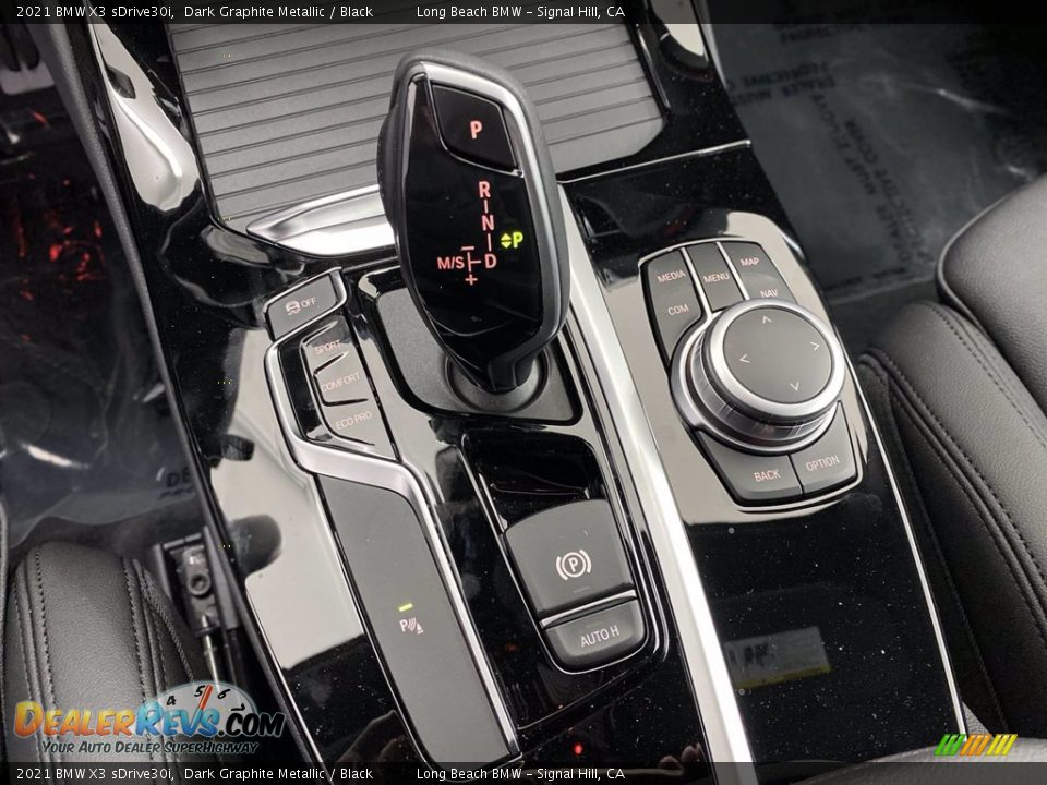 2021 BMW X3 sDrive30i Dark Graphite Metallic / Black Photo #22