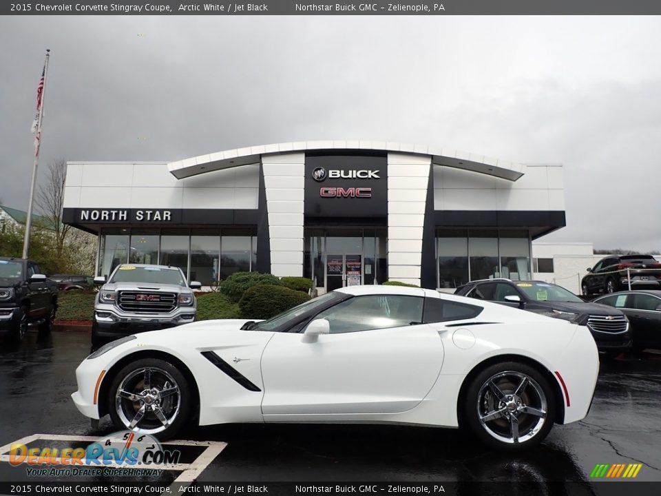 2015 Chevrolet Corvette Stingray Coupe Arctic White / Jet Black Photo #1