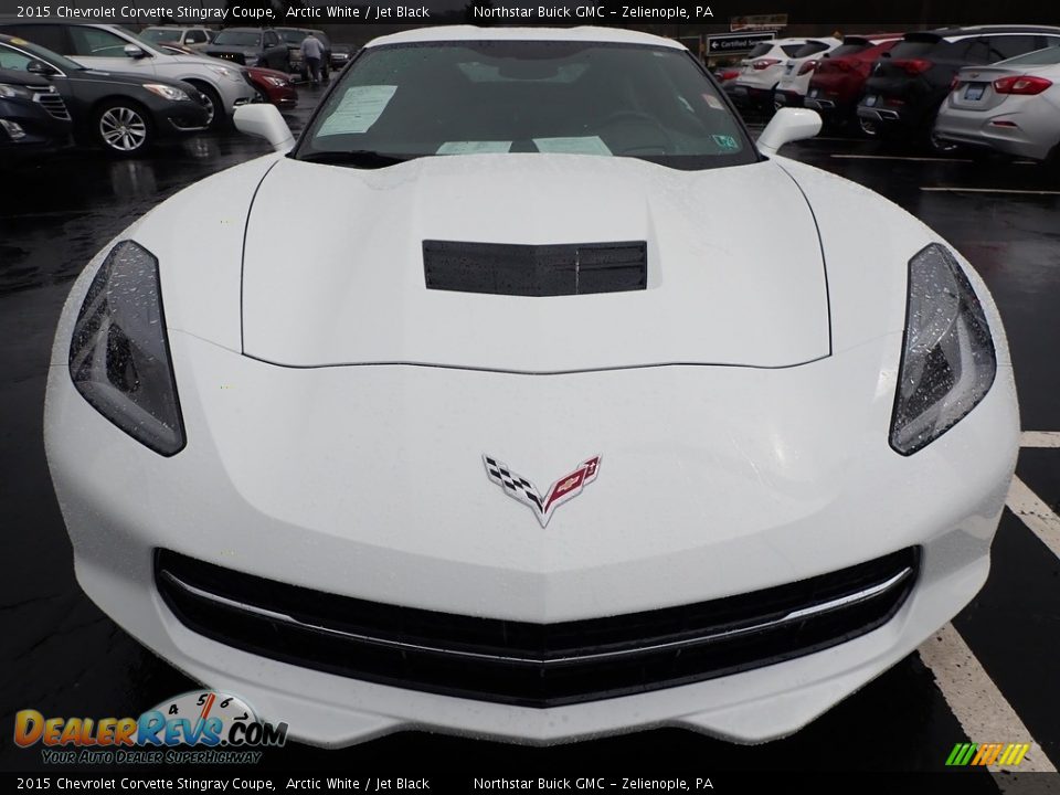 2015 Chevrolet Corvette Stingray Coupe Arctic White / Jet Black Photo #3