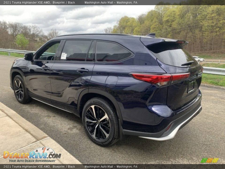 2021 Toyota Highlander XSE AWD Blueprint / Black Photo #2