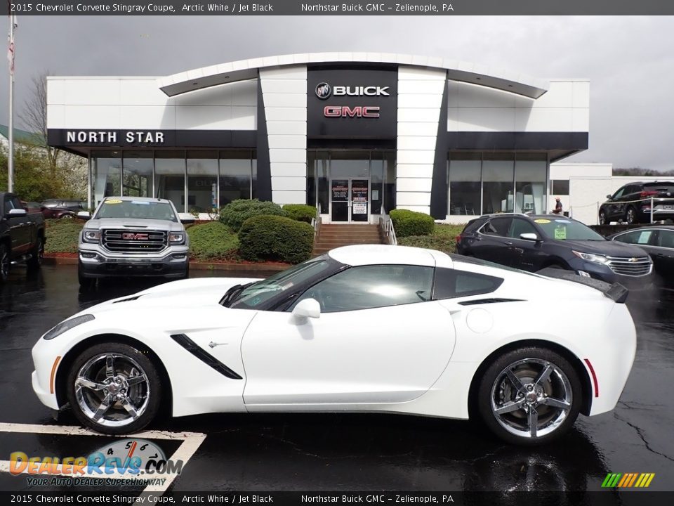 2015 Chevrolet Corvette Stingray Coupe Arctic White / Jet Black Photo #15