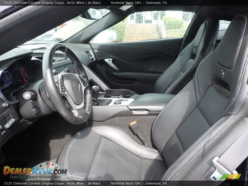 2015 Chevrolet Corvette Stingray Coupe Arctic White / Jet Black Photo #20