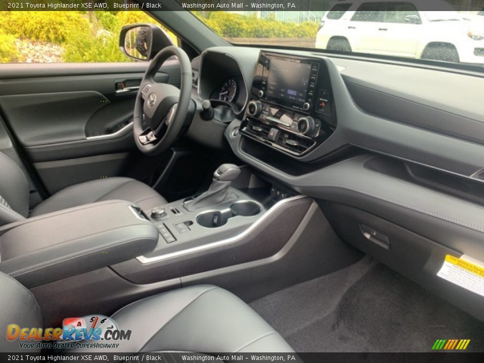 2021 Toyota Highlander XSE AWD Blueprint / Black Photo #11