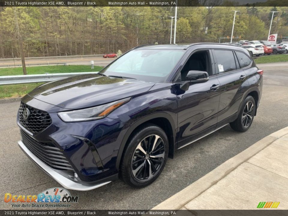 2021 Toyota Highlander XSE AWD Blueprint / Black Photo #13