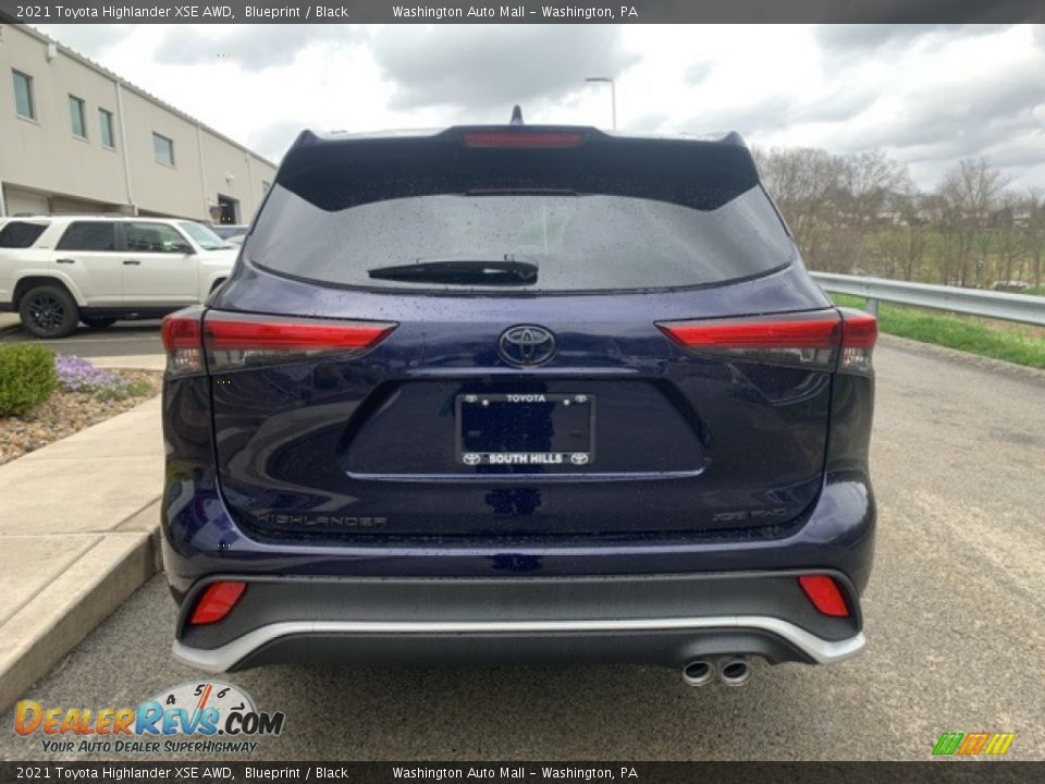 2021 Toyota Highlander XSE AWD Blueprint / Black Photo #14