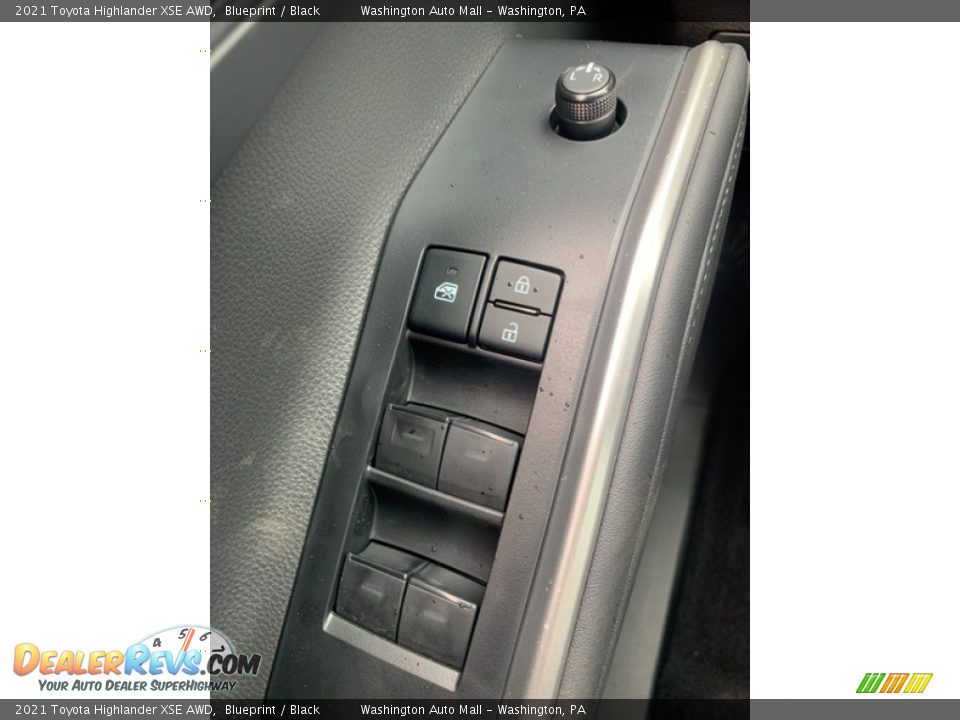 2021 Toyota Highlander XSE AWD Blueprint / Black Photo #21