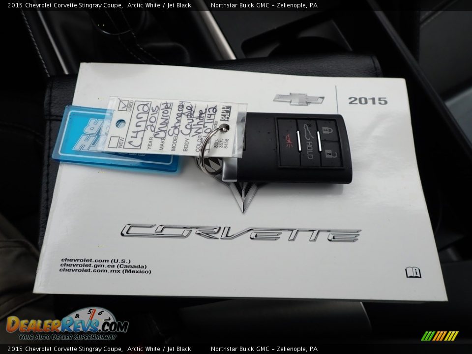 2015 Chevrolet Corvette Stingray Coupe Arctic White / Jet Black Photo #30
