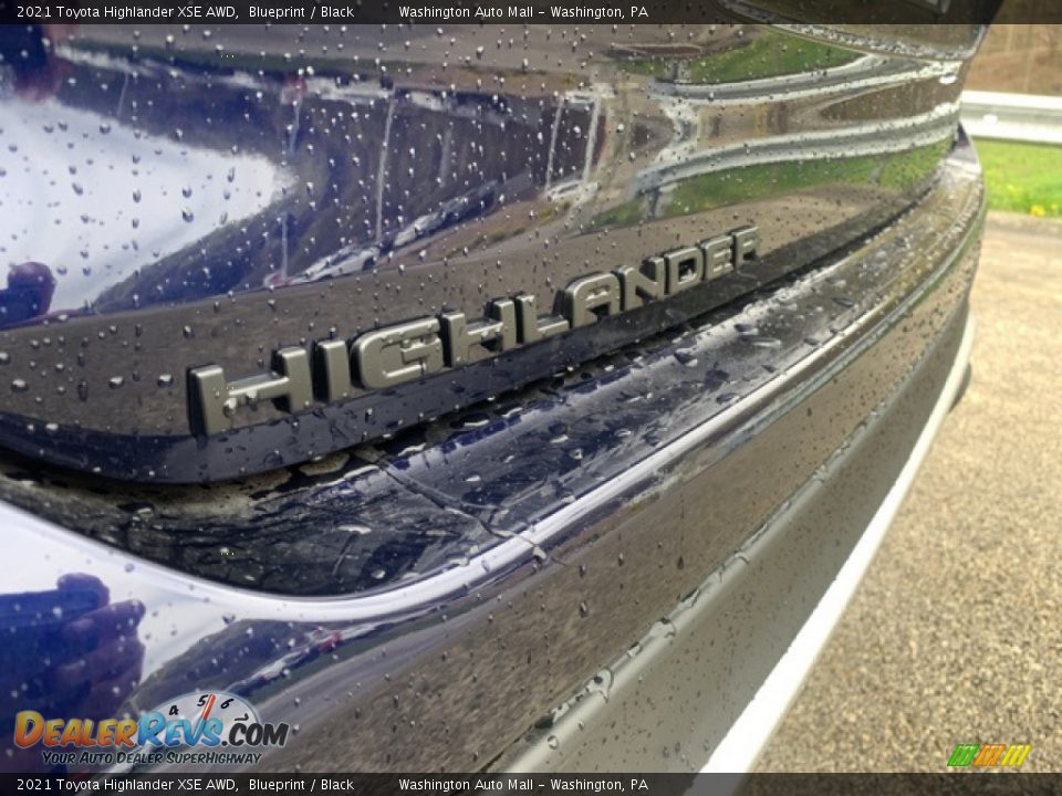 2021 Toyota Highlander XSE AWD Blueprint / Black Photo #24