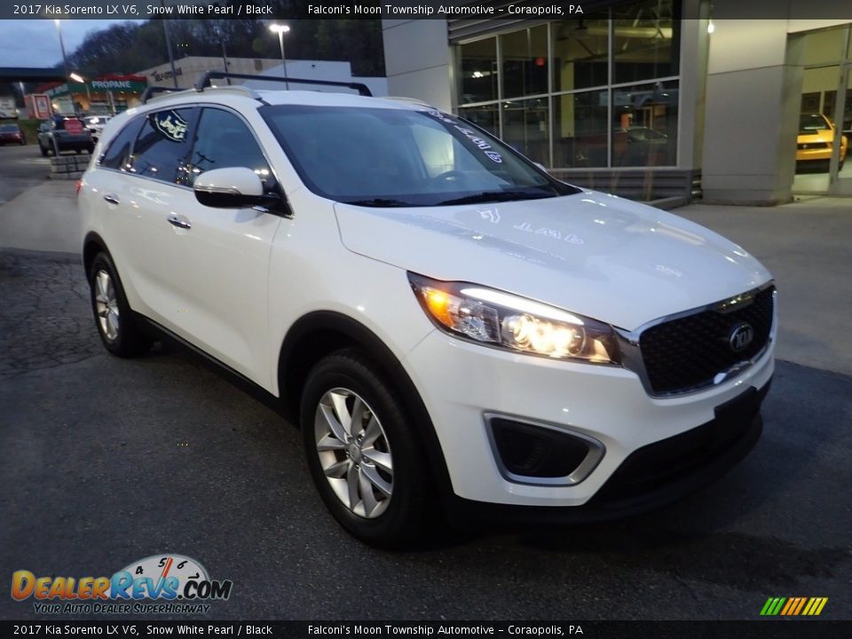 Snow White Pearl 2017 Kia Sorento LX V6 Photo #9