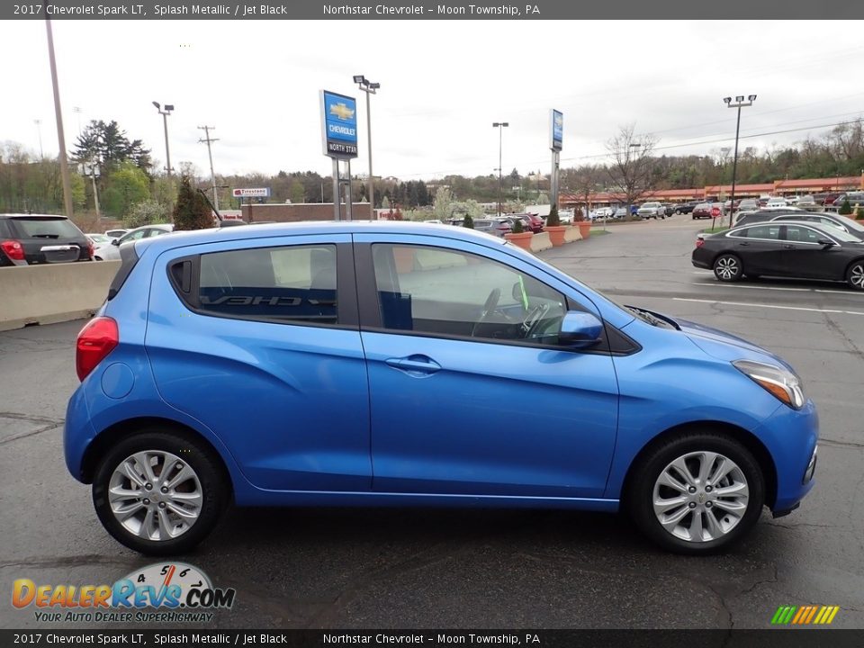 2017 Chevrolet Spark LT Splash Metallic / Jet Black Photo #10