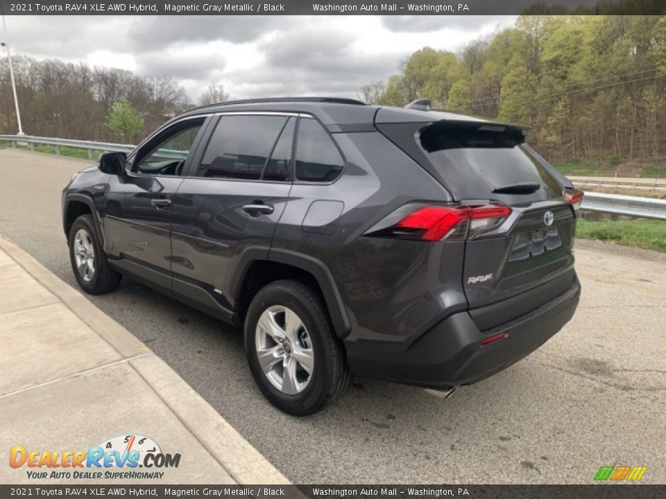 2021 Toyota RAV4 XLE AWD Hybrid Magnetic Gray Metallic / Black Photo #2