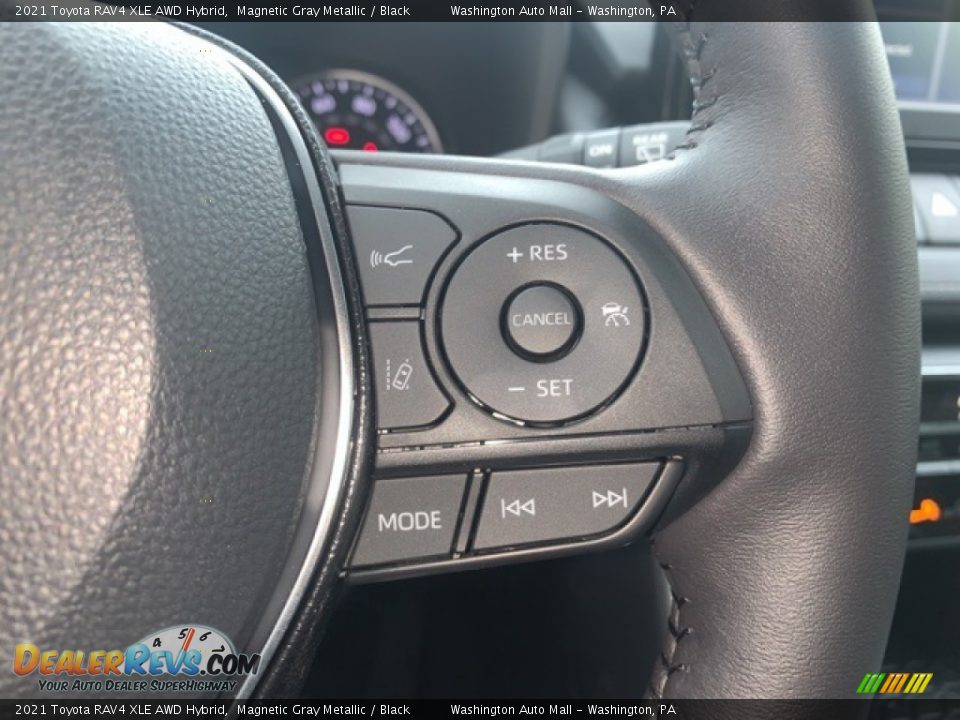 2021 Toyota RAV4 XLE AWD Hybrid Magnetic Gray Metallic / Black Photo #5