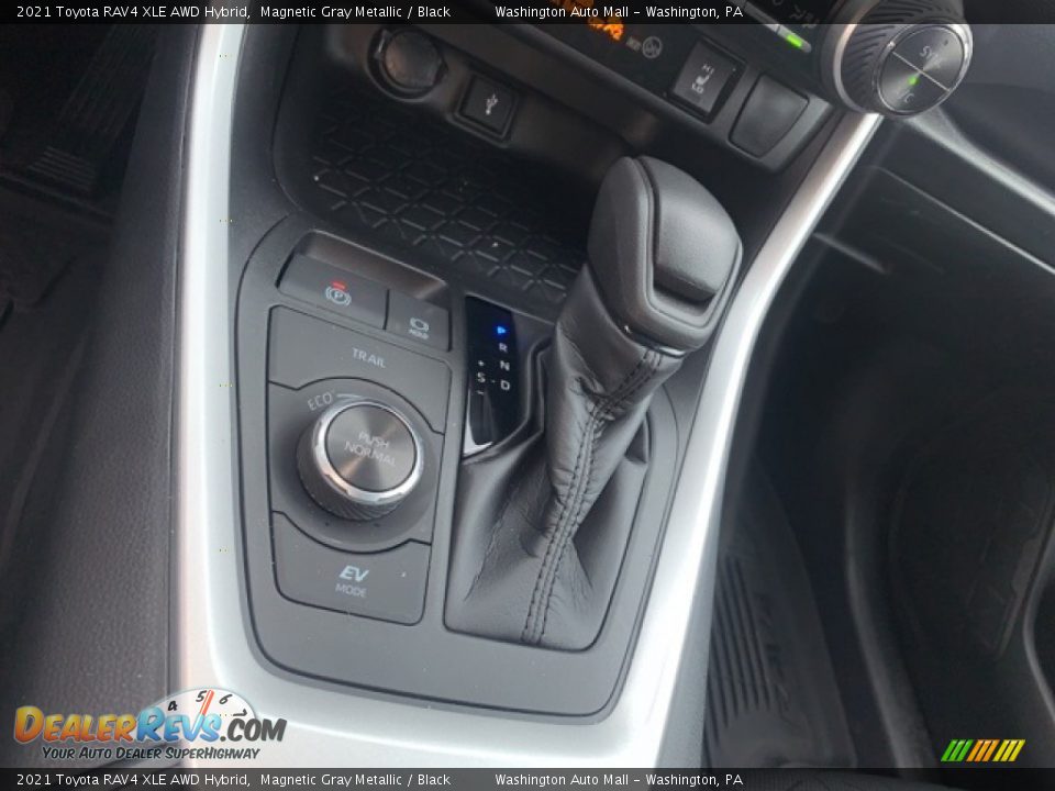 2021 Toyota RAV4 XLE AWD Hybrid Magnetic Gray Metallic / Black Photo #7